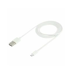 Brightium CABLE CARGADOR USB/MICRO, compatible con dispositivos móviles, carga rápida, durable, ideal para cargar y transferir datos.