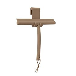 blomus tergicristallo per doccia -VIPO- tergicristallo per doccia con supporto largo 24 cm tergicristallo in silicone per doccia, bagno tergicristallo per finestre tergicristallo per finestre (Tan)