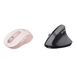 Logitech Signature M650 Draadloze & Trust Yuno Draadloze Ergonomische Muis, Preventie