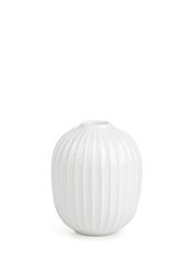 Kähler Hammershøi Candle Holder Round Diameter 8.5 cm Danish Handmade White