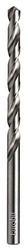 Broca longa de aço HSS-G para metal, DIN 340, 8,5 x 165 mm