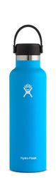 HYDRO FLASK - Waterfles van 621 ml - Vacuüm Geïsoleerde Roestvrij Stalen Drinkfles met Lekvrije Flex Cap - Dubbelwandige Herbruikbare Fles met Poedercoating - BPA-vrij - Standaard Opening - Pacific