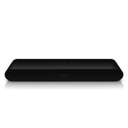 sonos Barra de Sonido Ray compacta y Elegante Todo en uno con Sonido Blockbuster para películas, Gaming y transmisión de música WiFi, Compatible con la aplicación Apple AirPlay, en Negro