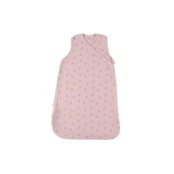 Noukie's – Saco de dormir para bebé de verano – 70 cm – 1 a 6 meses – Ligero, práctico, ajustable, – Mono mixto TOG < 1.0-100% gasa de algodón orgánico – Rosa– Saco de dormir Libélulas