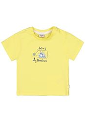 SALT AND PEPPER Baby pojkar maritimt tryck av ekologisk bomull T-shirt, citron, 56 cm