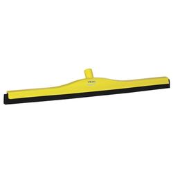 Vikan, Yellow Squeegee, vaste kop, vloer, 28", PP/RB, 7755