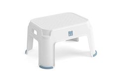 KIS Step Stool Basic WH/SMG pal. H.104, Blanc, 42.8 x 35.8 x 37.6