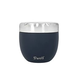 S'well Eats™ 2-in-1 Food Bowl with Screw-Top Lid, 636ml, Azurite, Triple-Insulated and Leak-Proof Food Flask for On-the-Go Eating up to 11h Cold/7h Hot