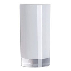 Excelsa Linea Bagno Bicchiere Portaspazzolini, Bianco, Ø6,3xH.13 cm