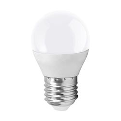 EGLO Led E27, lampadina, lampada Led da 5 watt (equivalente a 40 watt), 470 lumen, E27 Led bianco neutro, 4000 Kelvin, lampadina Led G45, Ø 4,7 cm
