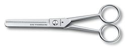 Victorinox, forbici da parrucchiere in acciaio inox, per sfoltire, lunghezza complessiva: 16 cm