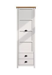 trendteam smart living Landside - Armadietto appendiabiti grigio chiaro/rovere Artisan, 65 x 201 x 41 cm