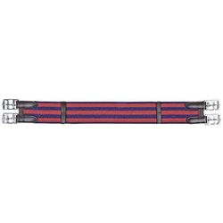 Shetty 6530 Sangle de selle en tissu Bleu/rouge 70