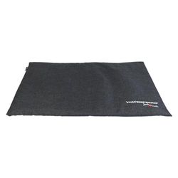 JACK AND VANILLA - Cuscino per Gabbia per Cani Impermeabile - Tappeto a Pelo Cesto e Letto Impermeabile, Antiscivolo, Tutto Comfort per Cani Piccoli a Grandi - Colore Grigio Scuro, S, 58 x 40 cm