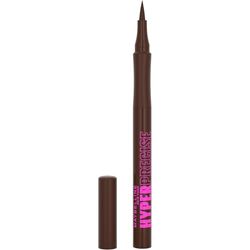 Maybelline New York Delineador de olhos líquido, Hyper Precise Allday Liner, Waterproof, Tom: 710 Forest Brown