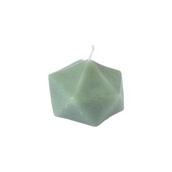 Homéa, Candela a forma di origami 7 x 7 x 5 cm Arty Colore Celadon