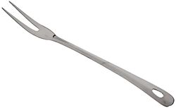Fackelmann 24352 Vleesvork Lara van RVS, Zilver