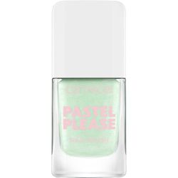 Catrice Pastel Please Nail Polish, nr 040, zielony, długo utrzymujący, wysoko pigmentowany, połyskujący, intensywny kolor, bez acetonu, wegański, bez cząstek mikroplastiku, bez perfum, 1 opakowanie