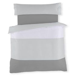 Alexandra House Living Funda Nórdica Gris Perla 240 x 220 cm