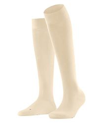 FALKE Vitalizer W Kh cotone con compressione 1 paio, Calzini lunghi Donna, Beige Cream 4011, 39-40