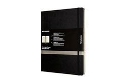 Moleskine - Pro Project Planner, Professional Planner and Notebook for Objectives, Productivity Diary for Projects and Project Management, Hard Cover, Size X-Large 19 x 25 cm, Colour Black, 288 Pages