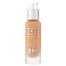3INA MAKEUP - The 24h Foundation 606 - Rosa ultra chiaro Fondotinta con Sottotono Rosa - Fondotinta Coprente Professionale - Fondotinta Liquido per Colore Uniforme - Vegan - Cruelty Free