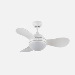 Brightium Ventilateur CC 24 W 3 pales 91d 2640 lm 3000 K-6500 K, télécommande, mémoire et minuteur, idéal pour climatisation et confort dans les espaces.