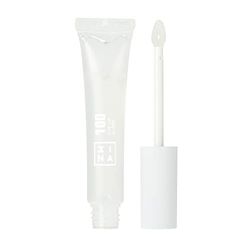 3INA MAKEUP - The Lip Gloss 100 - Blanco - Brillo de labios de textura cremosa y ligera - Labial de efecto glossy y súper brillante - Aplicador en forma de esponja - Vegan - Cruelty Free