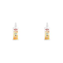 Vape Derm Lo Scudo Attivo Lozione Antipuntura, Repellente Zanzare, Protegge da Zanzara Comune, Tigre, Tropicale, Efficace a 8 Ore, 100 ml (Confezione da 2)