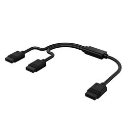 Corsair iCUE LINK Y-Cable - 600mm Straight - Black