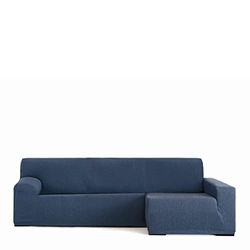 Eysa Llion sofahoes, lycra, blauw, lange mouw, rechts