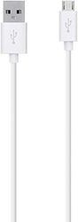 Belkin MixIt - Cabo micro-USB de carregamento e sincronização (para smartphones e tablets, 2 m) branco
