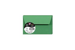 Clairefontaine 26591C verpakking met 5 hoezen, 14 x 9 cm, vurengroen, 5 stuks