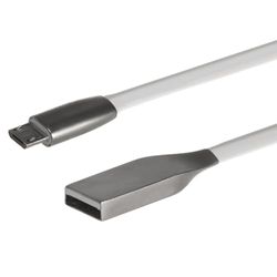 Maclean MCTV de 833 Adaptador de Micro USB Macho a USB A Hembra Cable de extensión (Blanco)