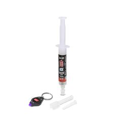 1000 Miglia BKR 6101 Lubrificante Catena Bici per utilizzo in Condizioni di Freddo Estremo fino a -50°C e Tracciati Innevati, Siringa con applicatori Drop e Huggie System, Formula Fluorescente, 12 ml