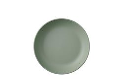 Mepal - Assiette creuse Silueta - Lavable au lave-vaisselle et résistant au micro-ondes - Assiettes en plastique - Assiettes plates - Vaisselle - 21 cm - Nordic sage