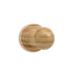 Levitantes Crochet en Bois de pin avec 1 Bouton Naturel, idéal pour Organiser Les vêtements et Accessoires dans Les Maisons ou Les espaces commerciaux.