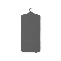 Brabantia - Foldable Steam Board - for High Pressure Clothes Steaming - Solid Heat Resistant Surface - Versatile Hanging Hook - Easier Steaming with Handheld Steamers - 40 x 85 cm - Pepper Black