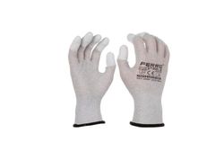 Guantes Trabajo Ligero Dedos Reforzados 1121X Poliester Transpirable Gris 12 Juegos Talla XL