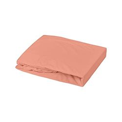 DOMIVA Hoeslaken, jersey, 60 x 120 cm, terracotta, 1901395, rood