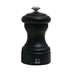 Peugeot Moedor de pimenta, madeira, preto mate, 10 cm