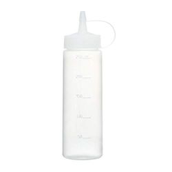 COSMOPLAST Doseerfles van kunststof, inhoud: 250 ml