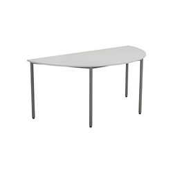 Office Hippo Office Table, Sturdy & Robust Computer Table, Stylish Work Table For Home Office, Ideal Desk Table For Any Work Space, Height Adjustable Feet, 5 Year Guarantee, White, 160 x 80 x 73 cm