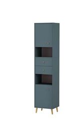 Schildmeyer Bjarne - Colonna armadio, materiale a base di legno, verde (Fjord), 40,3 x 33 x 180,6 cm