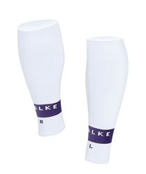 FALKE RU Compression Tube W Tb hilo funcional con compresión 1 par, Pantorrilleras Compresión Mujer, Blanco White 2008, ONESIZE