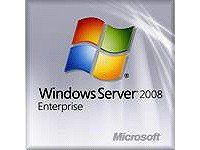 HP MS Windows Server 2008 Enterprise Edition + 10 Cal for Serveur Only (de)