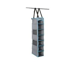Bo-Camp - Range-tout - 7 compartiments - Multifonctionnel - 30x17x84 cm, Anthracite