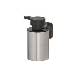 Tiger Colar, Distributeur de savon, Acier inoxydable brossé, 12,1 x 6,5 x 9,9 cm