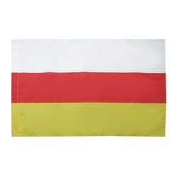 AZ FLAG Sydossetisk flagga 90 x 60 cm - Georgia flagga 60 x 90 cm stånghylsa
