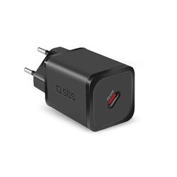 SBS Slim Usb-C Voeding 45W, Gan Technologie, Power Delivery (Pd), Snelladen, Super Compact, Oplader Voor Iphone, Ipad, Airpods, Macbook Air, Samsung, Pixel, Tablet, Smartphone, Notebook
